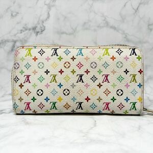 【希少☆新型】ルイヴィトン LOUIS VUITTON ジッピーウォレット マルチカラー モノグラム PVCレザー レディース 長財布 ラウンドファスナー