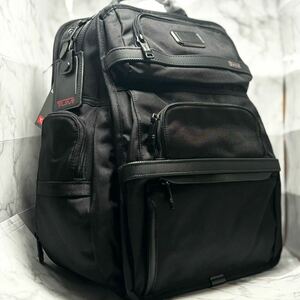 【新品同様】トゥミ TUMI バックパック リュックサック ALPHA 3 バリスティックナイロン 黒ブラック 大容量 ビジネス 鞄 メンズ:レディース