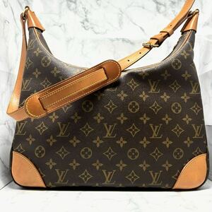 【希少】ルイヴィトン LOUIS VUITTON ブローニュ35 モノグラム柄 ワンショルダーバッグ PVCレザー ヴィンテージ レディース 鞄 カバン