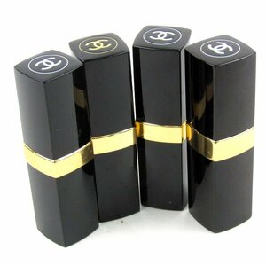  Chanel lipstick idula soleil / rouge here other remainder half amount and more 4 point set together cosme lady's CHANEL