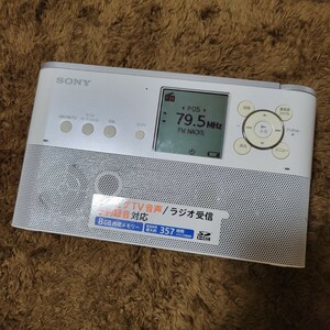 SONY ソニー ポータブルラジオレコーダー ICZ-R250TV AM FM PORTABLE RADIO RECORDER