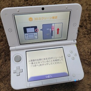 Nintendo ニンテンドー 任天堂 3DSLL ホワイト 動作品