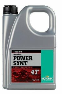 デイトナ MOTOREX POWER SYNT 4T（SAE 10W-60） 4L /97787