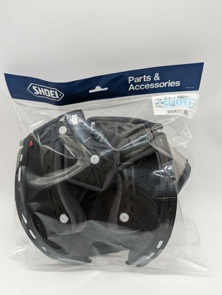 4) 新品 未使用 SHOEI ショウエイ GT-Air 内装セット XL サイズ 4512048383558 ヘルメット バイク ジーティーエアー　gtair 