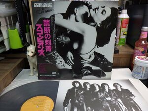 mK6｜帯綺麗極美品！【LP / RCA JP MAT: 211/211 / w/OBI】Scorpions / スコーピオンズ「禁断の刺青」