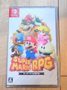 【新品・送料無料】スーパーマリオＲＰＧ Nintendo Switch パッケージ　スイッチソフト 新品未開封シュリンク付き　