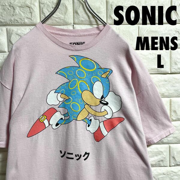 SONIC ソニック　半袖Tシャツ　メンズLサイズ