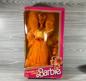 [5-56] 未使用 Barbie バービー 人形 1984年製 Peaches'n Cream Barbie ヴィンテージ 80年代 