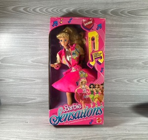 [5-55] не использовался Barbie Barbie кукла 1987 год производства Sensations Vintage 80 годы 