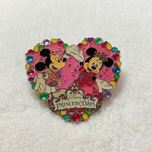 ディズニーリゾート プリンセスデイズ　ミニーマウス　ピンバッジ