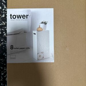 tower トイレットペーパーストッカー ホワイト