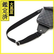 LOUIS VUITTON ルイヴィトン　アヴェニュー・スリングバッグ　ダミエ・グラフィット　メンズ　N41719　【436】_画像4