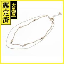 JEWELRY ノンブランドジュエリー ブレスレット チェーンブレスレット K18PG 2.2g【436】_画像1