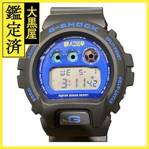  Casio wristwatch G-SHOCK Tetsujin 28 number birth 50 year limitated model DW-6900FS blue face [208]2148103526657