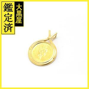 JEWELRY ノンブランドジュエリー メイプルリーフ金貨 1/10オンス ペンダントトップ K18 K24 【460】2141300422425