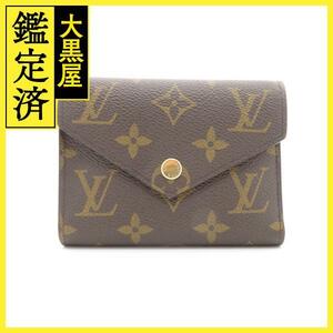 LOUIS VUITTON　ルイヴィトン　財布　ポルトフォイユ・ヴィクトリーヌ　モノグラム　フューシャ　M41938　【437】