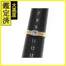 JEWELRY MAKI ジュエリーマキ リング K9イエローゴールド キュービックジルコニア 10号 2.1g【473】_画像5