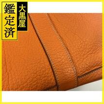 HERMES 　エルメス 　ガーデンTPM（ショルダーなし） オレンジ/ネゴンダ/SV金具　【472】KS_画像6