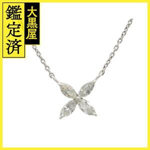 JEWELRY　ジュエリー　貴金属・宝石　ダイヤモンドネックレス　WG　ホワイトゴールド　約2.1g　2143700187218【200】