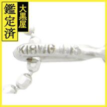 JEWELRY　ジュエリー　ダイヤモンド　クロス　ネックレス　K14・K18WG　ホワイトゴールド　約1.6g　2143400215587【200】_画像7