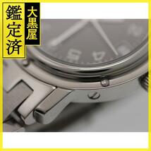 HERMES エルメス 腕時計 クリッパー CL4.210 グレー文字盤 ステンレススチール クォーツ【472】SJ_画像7
