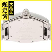 Cartier カルティエ 腕時計 ロードスターLM W62002V3 スティール ブラック文字盤 自動巻き 2002年正規品【472】SJ_画像5