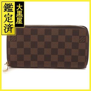 LOUIS VUITTON　ルイヴィトン　ジッピーウォレット　財布　ダミエ　N60046【472】