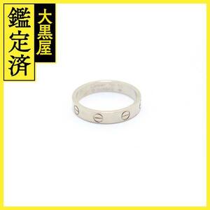 Cartier カルティエ ミニラブリング 指輪 B4085100 WG ホワイトゴールド 55号 【460】2146000390609