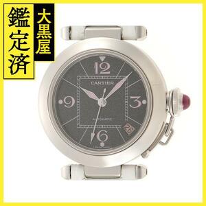 Cartier　カルティエ　パシャＣ 2007クリスマス限定 W3109599　ブラック文字盤 　デイト　【471】IK