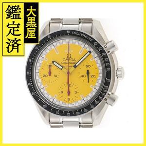 OMEGA　オメガ　スピードマスター シューマッハモデル　3510.12　ステンレス　SS　イエロー　メンズ　自動巻き【432】