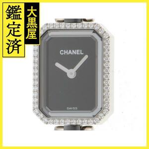 CHANEL Chanel clock Premiere * diamond bezel H2163 SS/ ceramic quartz type 2143000687258 [437]