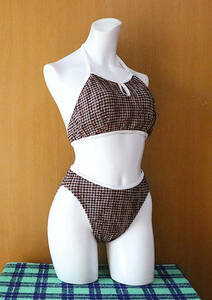  beautiful goods halter-neck bikini 9M cat pohs shipping 