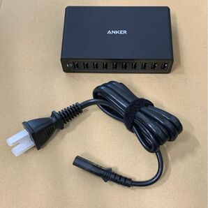 USB急速充電器 Anker PowerPort 10 / 60W 10ポート Model A2133 開封済みの未使用品