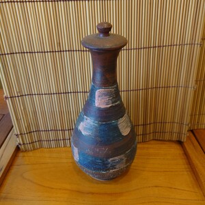 ●ZB◆03 善光寺焼 青沼妙慧作 茶道具 善光寺怜姿窯 美術品 水入れ 水噐 信州 善光寺 美術品 