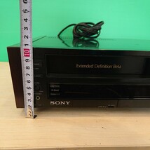 Z御e ◯ 304 SONY ソニー ビデオカセットレコーダー EDV-5000/通電確認済み/_画像7