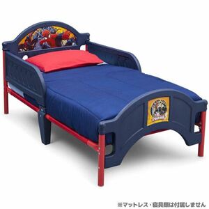 錬e◇ 039 MARVEL デルタ スパイダーマン トドラーベッド 子供 男の子 3-6歳 子供部屋 子供用ベッド 中古品 ※欠品あり 