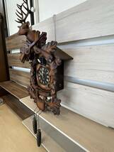wd☆30 SEIKO 鳩時計 掛け時計 壁掛け時計 ハト時計 セイコー　木製 _画像3