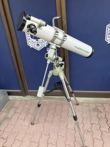 ●s200◇ 092 ファミリー天体望遠鏡 ER114M Family 反射式 赤道儀 天体観測 光学機器 望遠鏡 天文学 ジャンク品 現状品