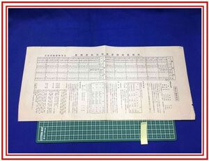 z0492【近海郵船】【内地台湾間連絡船出帆定期表】戦前　基隆　吉野丸　大和丸　他