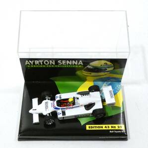 7472T/1円～ ミニチャンプス 1/43 アイルトン・セナ レーシングカー コレクション等 まとめて6台/Lotus Renault ロータスルノー 97T ・99Tの画像4