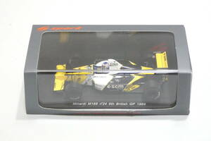 7487T/未開封★Spark スパーク 1/43 Minardi M189 6th British イギリスGP 1989 Perez-Sala キャメル タバコデカール 未貼付有/CAMEL