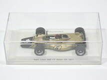 7502T/新品・レア★Spark スパーク 1/43 Team Lotus ロータス 56B イタリアGP 1971 ＃5 E.フィッティパルディ/Italian GP_画像2