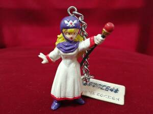  Dragon Quest Cara полный держатель * moon bruk. . женщина фигурка брелок для ключа 1993 год подлинная вещь 