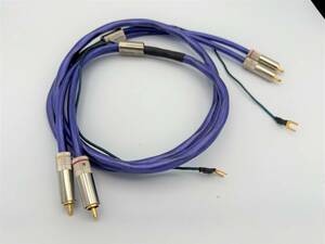 zono tone ZONOTONE arm cable RCA-RCA 1.5m 6NTW-6060MEISTER(RCA)1.5