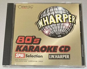 カラオケCD☆I.W.HARPER ノベルティ☆80's KARAOKE CD SPA Selection /レッツグルーヴ、ザナドゥetc　