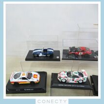 京商/Detail Cars/エブロ 他 1/43 ケース付 レーシングカー まとめて9点セット フェラーリ F40/カストロール トムス スープラ 他【C2【S2_画像2