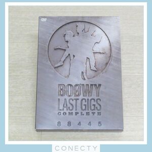 BOOWY / DVD “ LAST GIGS” COMPLETE 初回盤★ボウイ/氷室京介/布袋寅泰【U5【SK