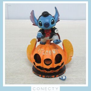  Disney Lilo & Stitch Halloween фигурка гонг kyula*Disney store[ с дефектом ][U2[XX