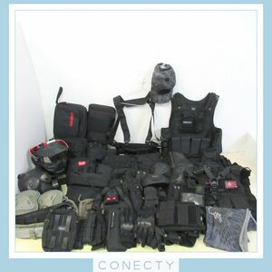 equipment together set Tactical Vest / plate carrier / magazine pouch / belt / ho ru Star other Rapidfire/EagleForce etc. [DM[SX