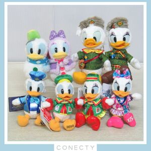  Disney TDL Donald daisy soft toy badge ...15th/ Christmas / camp wood zipper tag attaching [S3[S1